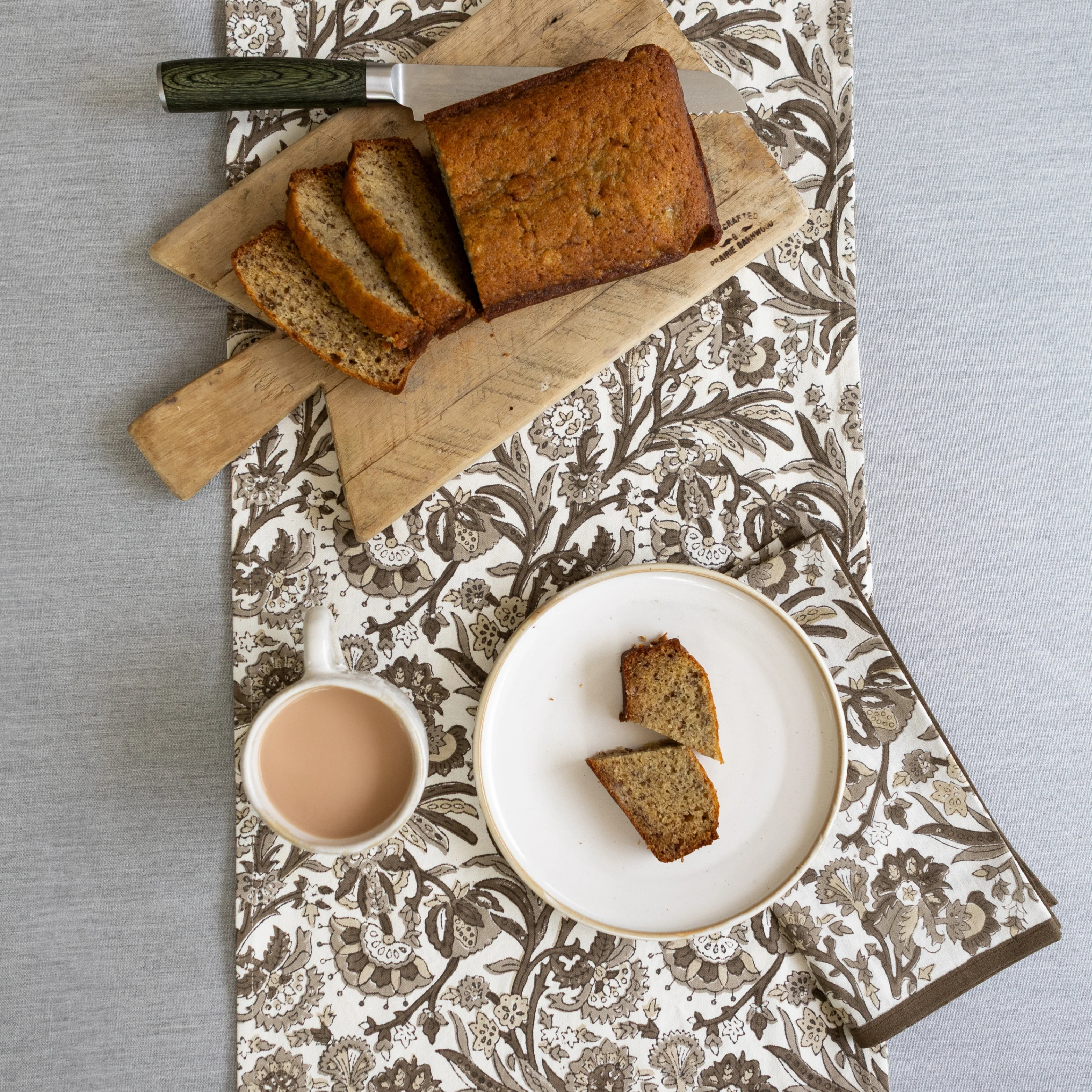 India Hicks Home Wildcard & Backgammon Mocha Table Runner