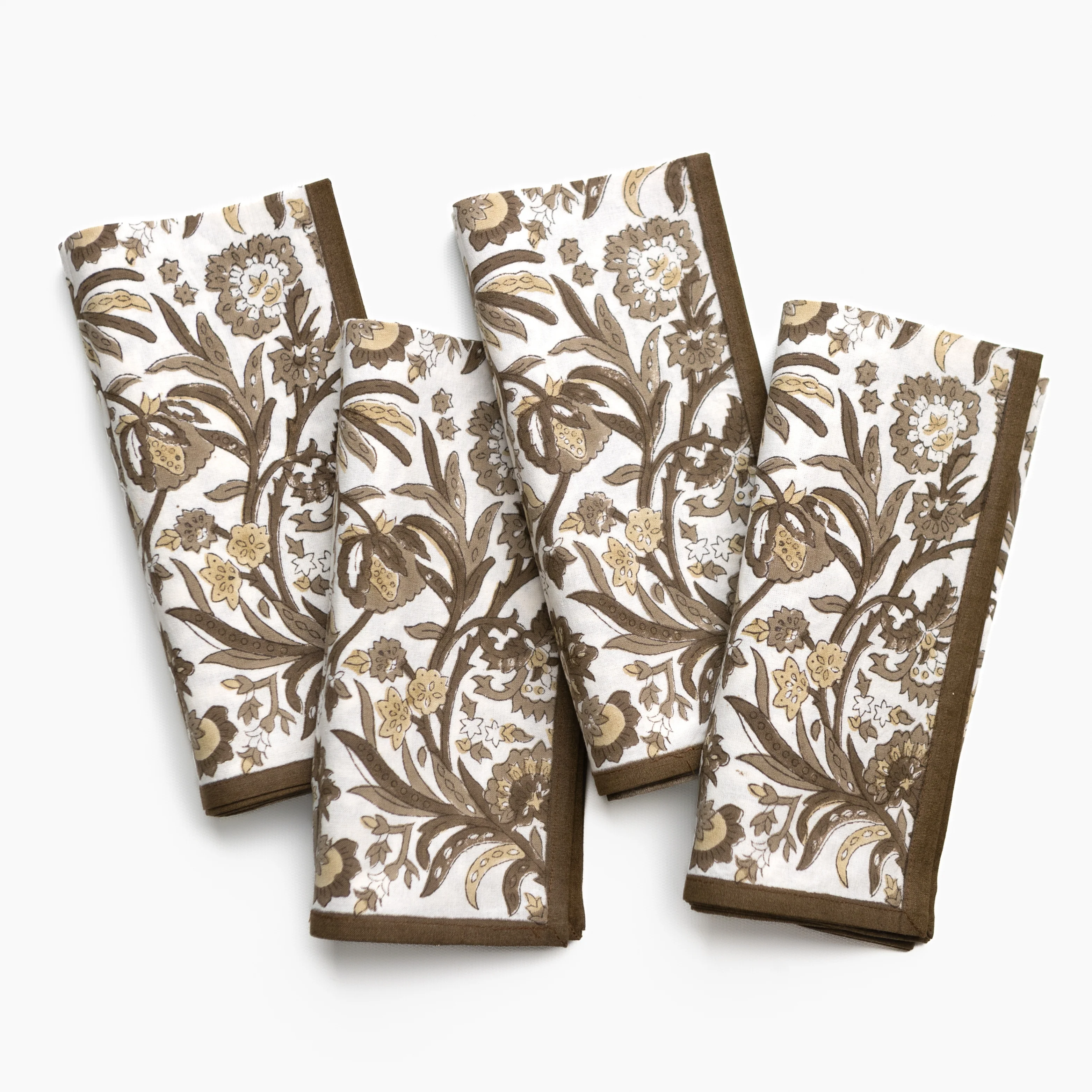 India Hicks Home Wildcard Mocha Napkin | Set of 4 - Image 6
