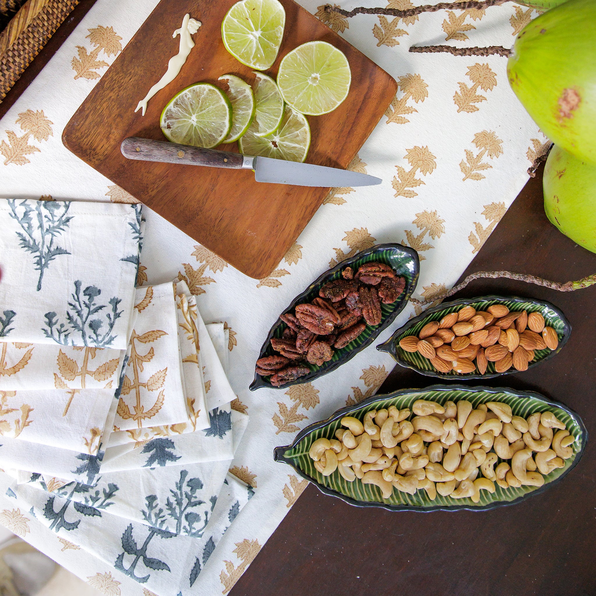India Hicks Home Wildflower Mixed Cocktail Napkin | Set of 6 - Image 3