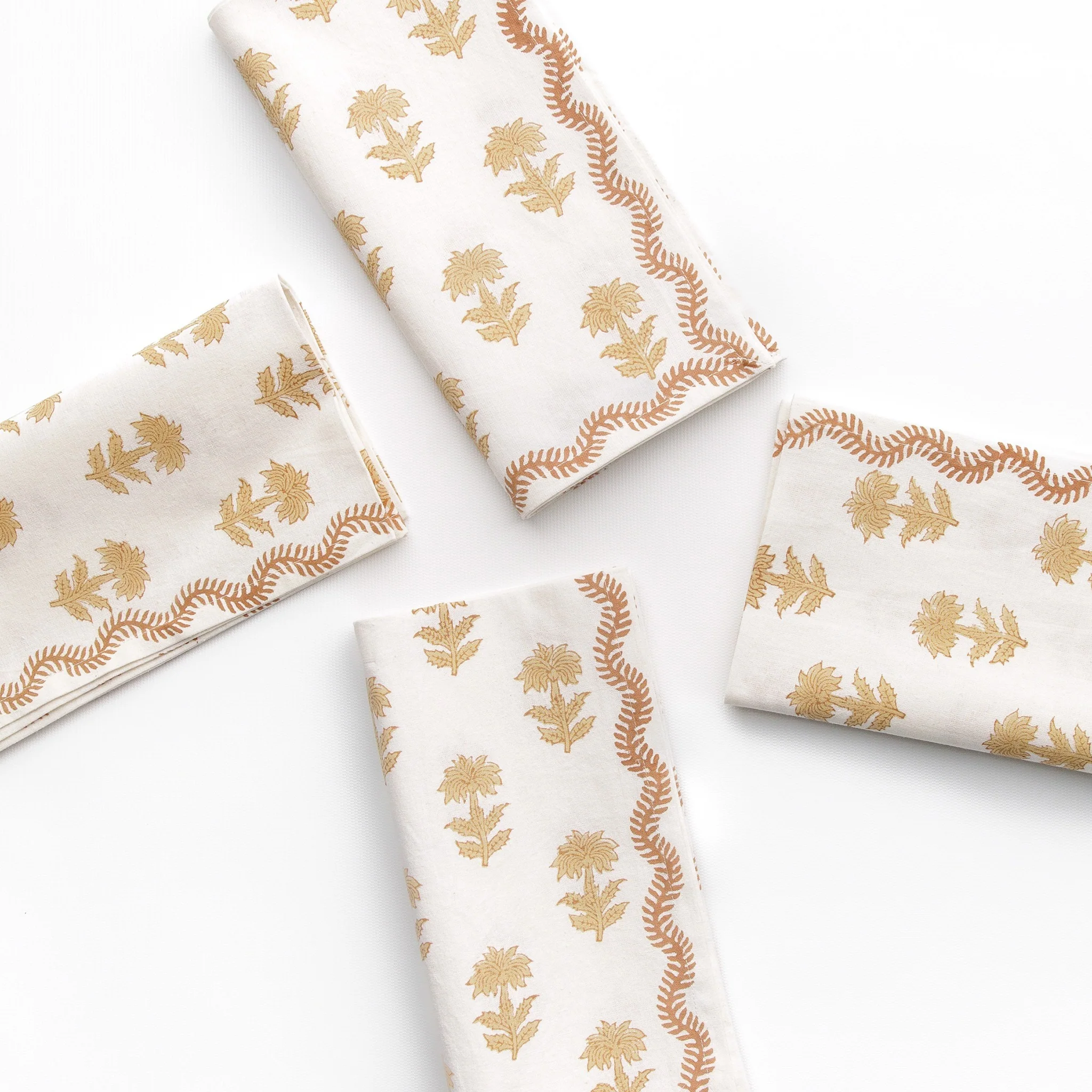 India Hicks Home Winter Flower Sand Napkin | Set of 4 - Image 4