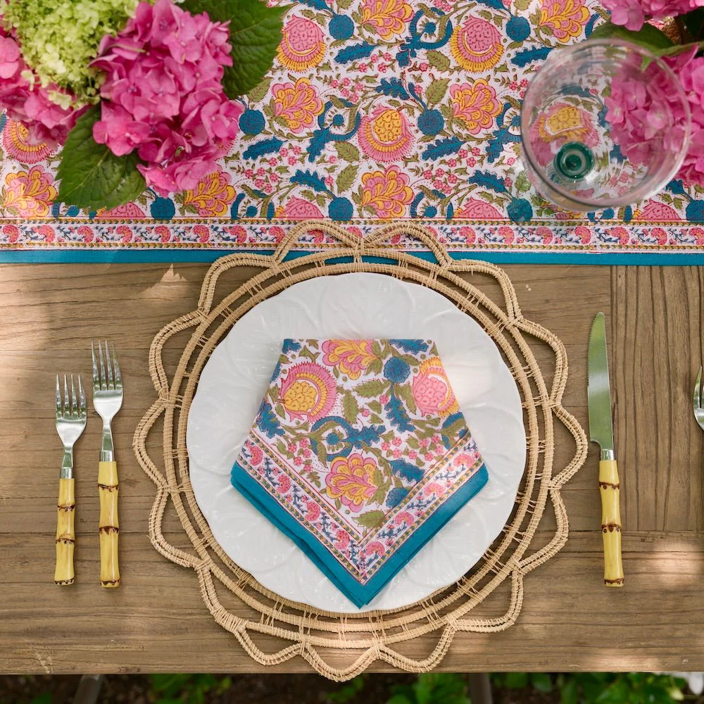 Jewel Blossom Napkin | Set of 4 - Image 2