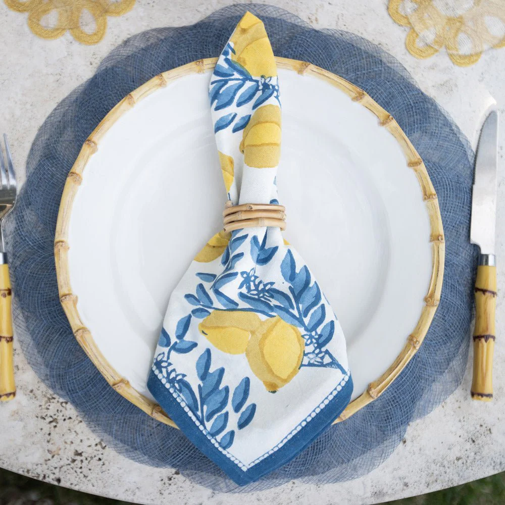 Lead Woven Cloud Placemat | Set of 4 - Image 2