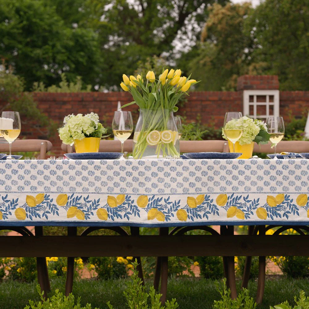 Lemon Vine Tablecloth - Image 2