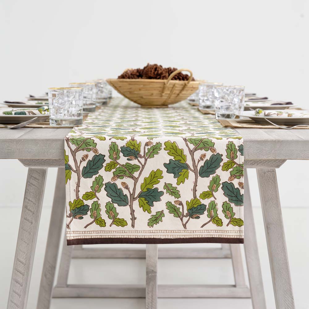 Maple & Acorn Table Runner - Image 3