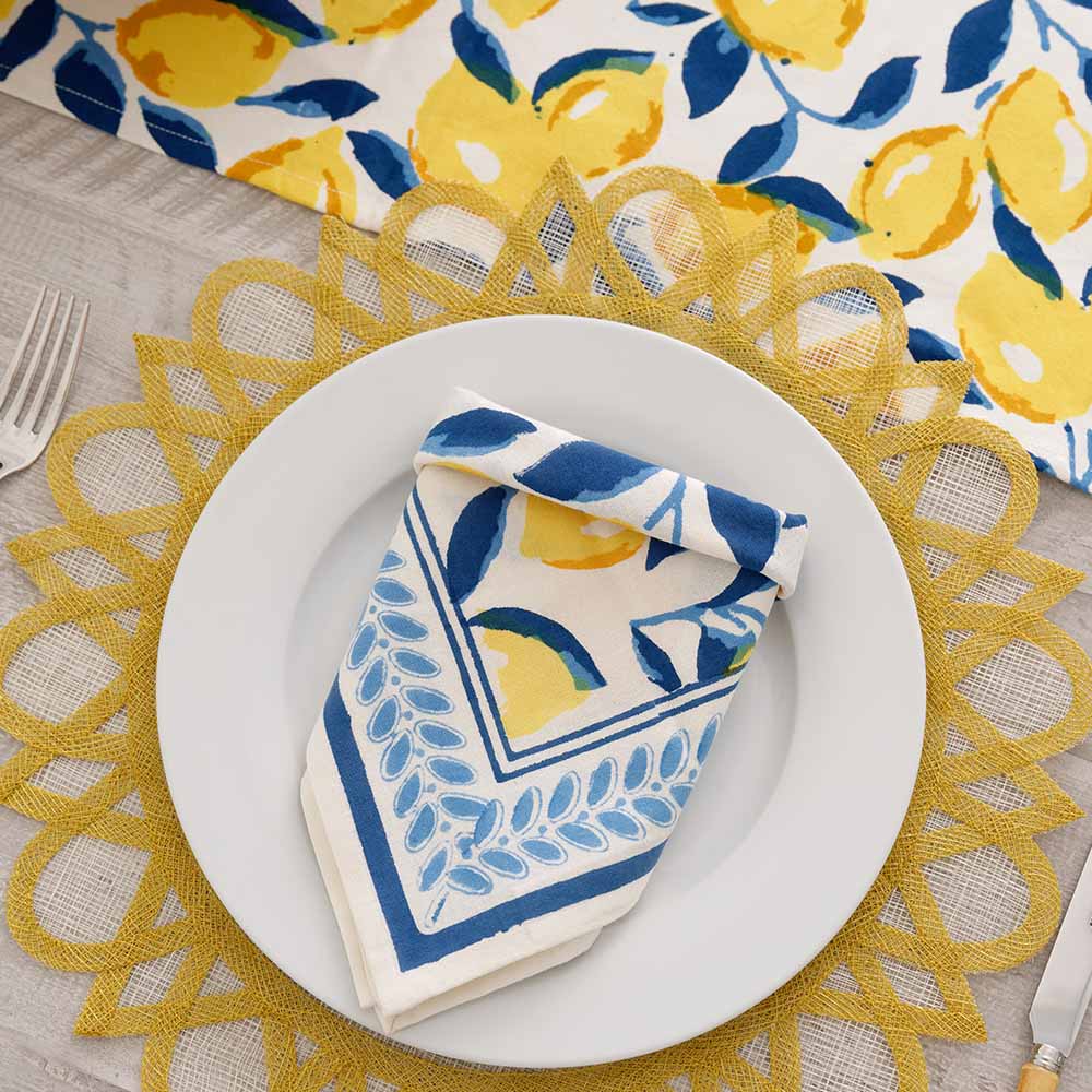 Mod Lemon Napkin | Set of 4 - Image 3