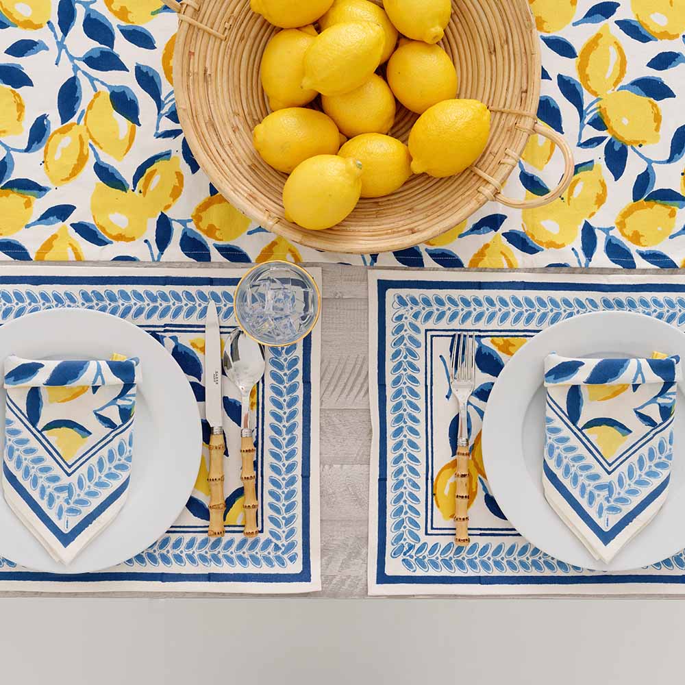 Mod Lemon Napkin | Set of 4 - Image 4