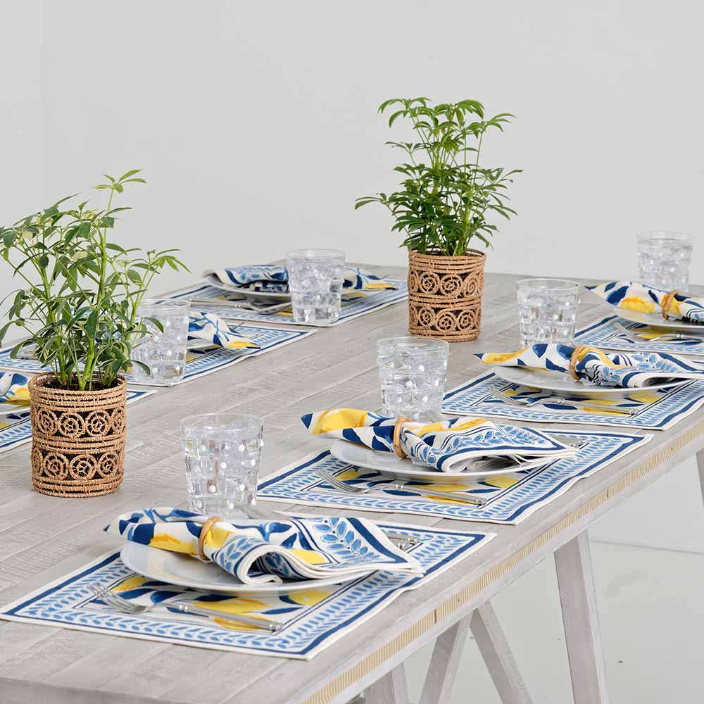 Mod Lemon Placemat | Set of 4 - Image 3