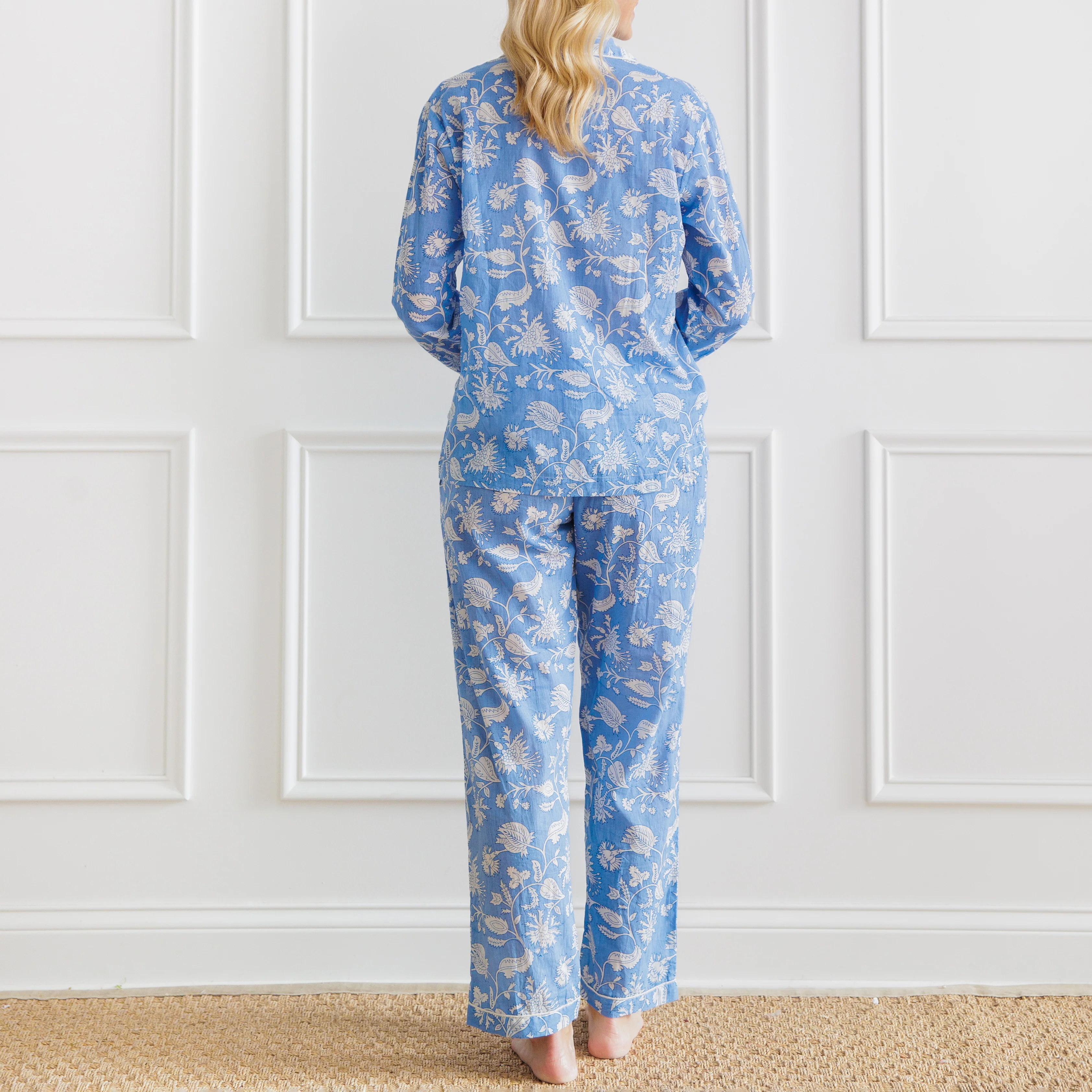 Morning Meadow Blue Pajama Set - Image 3