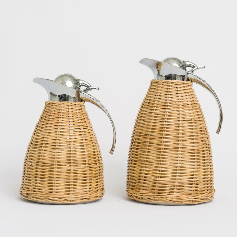 Natural Wicker Thermos - Image 3