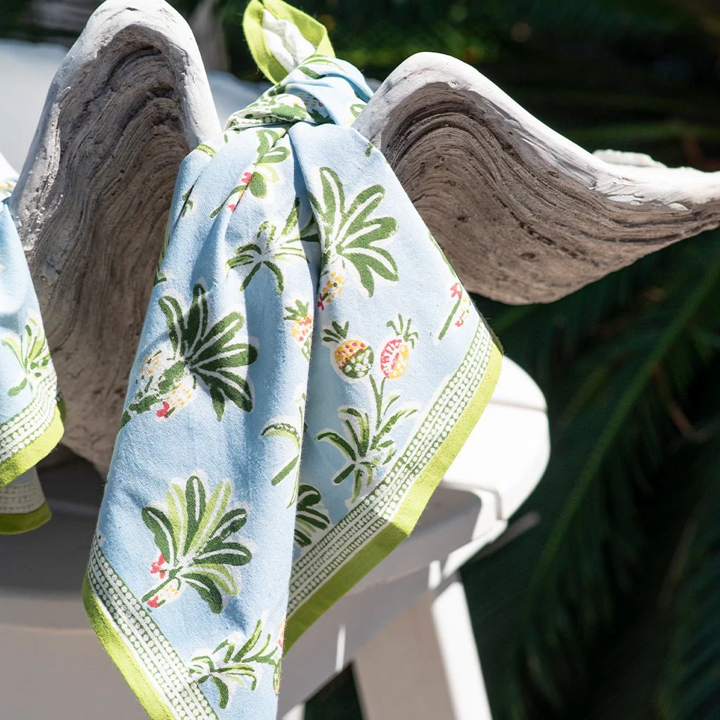 Palms & Pineapples Napkin | Set of 4 - Image 7