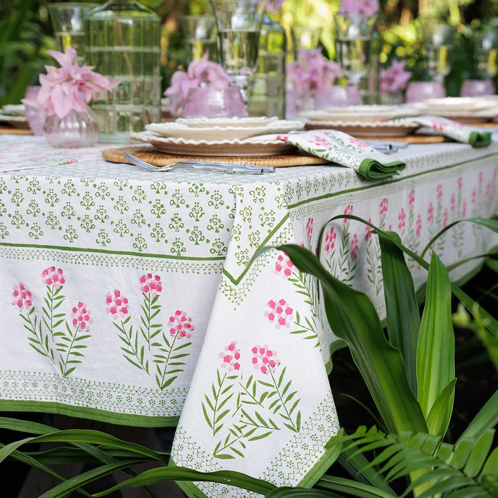 Phlox Pink Tablecloth