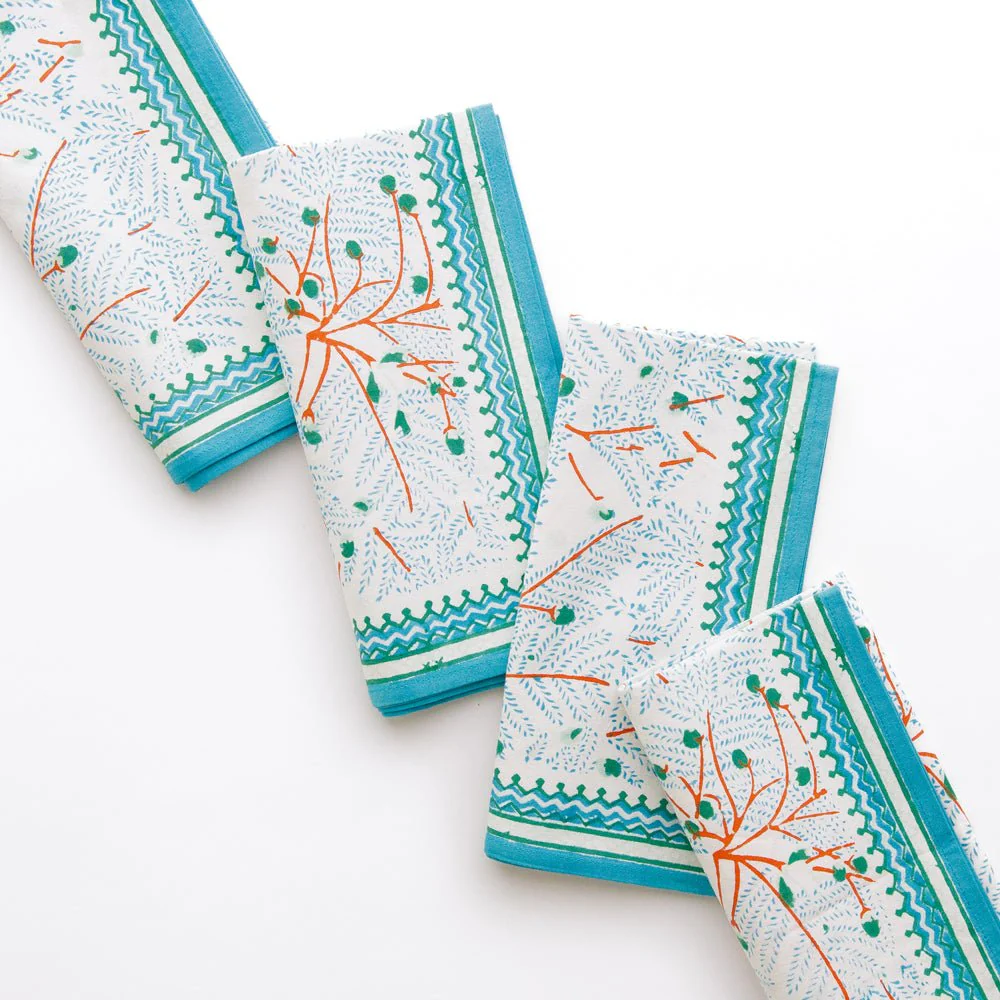 Sea Fan Napkin | Set of 4 - Image 8