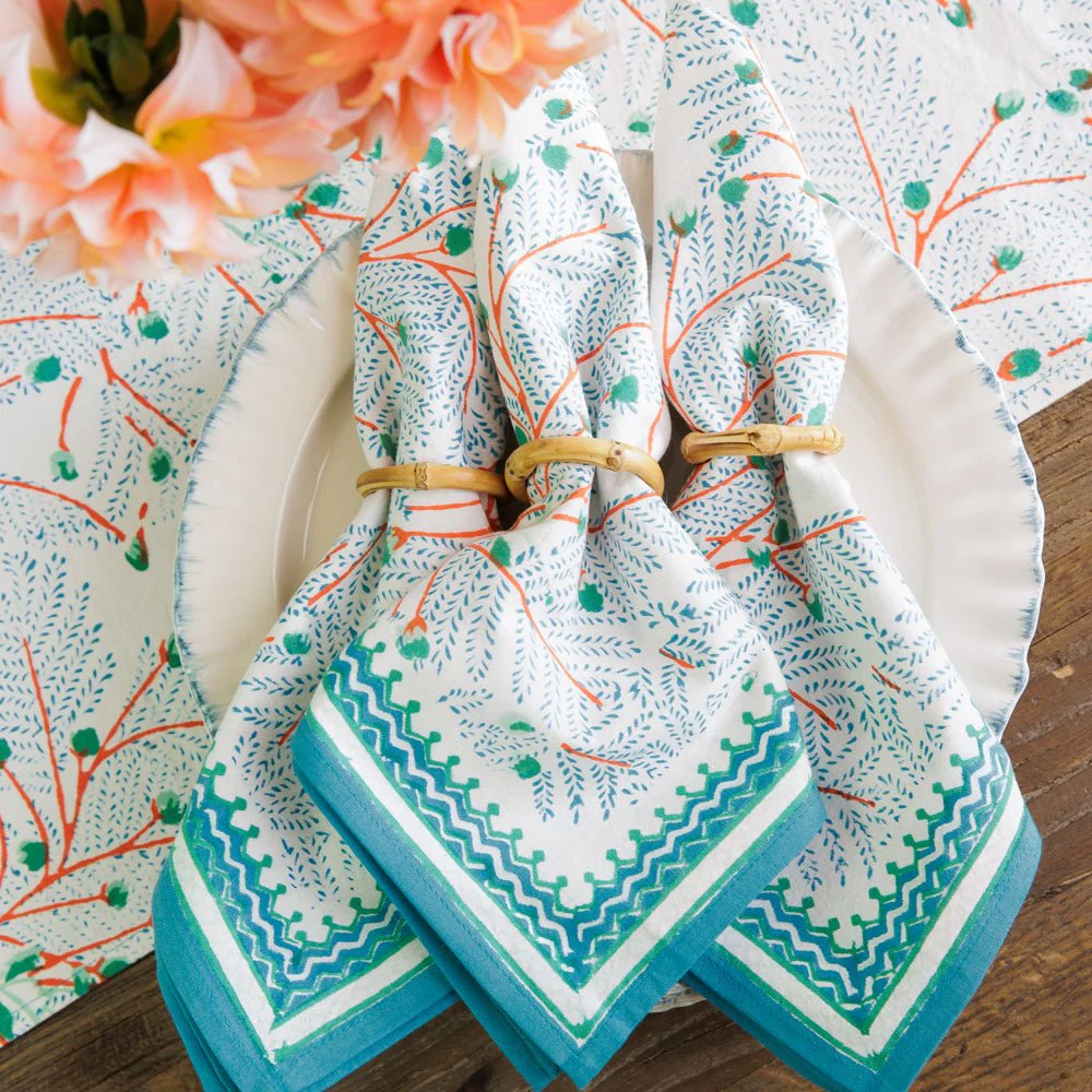 Sea Fan Napkin | Set of 4 - Image 7
