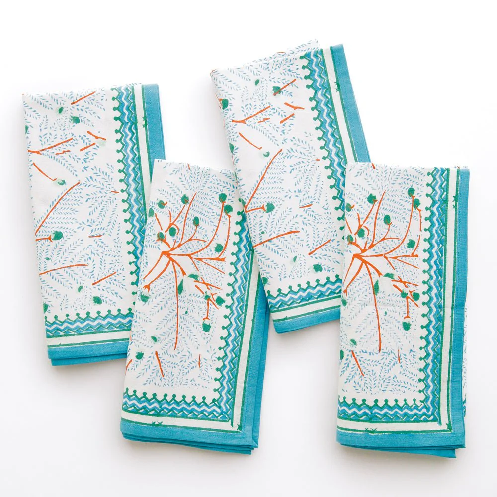 Sea Fan Napkin | Set of 4 - Image 9