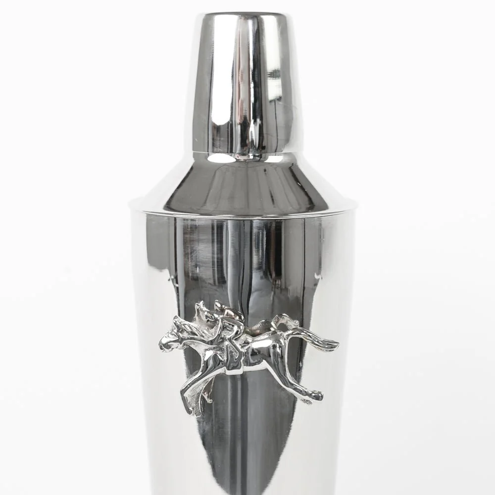 Silver Jockey Cocktail Shaker - Image 4