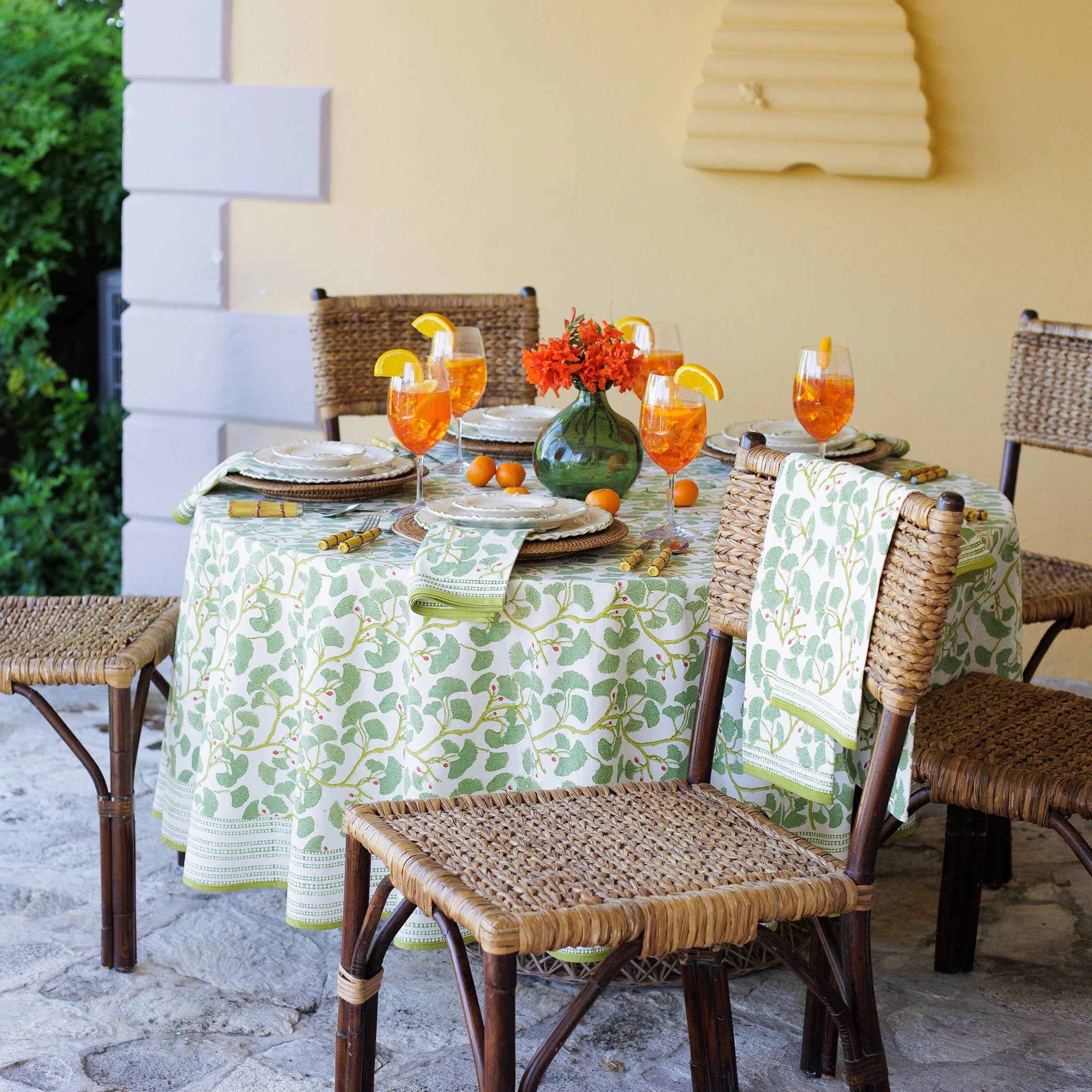 Spring Ginkgo Tablecloth