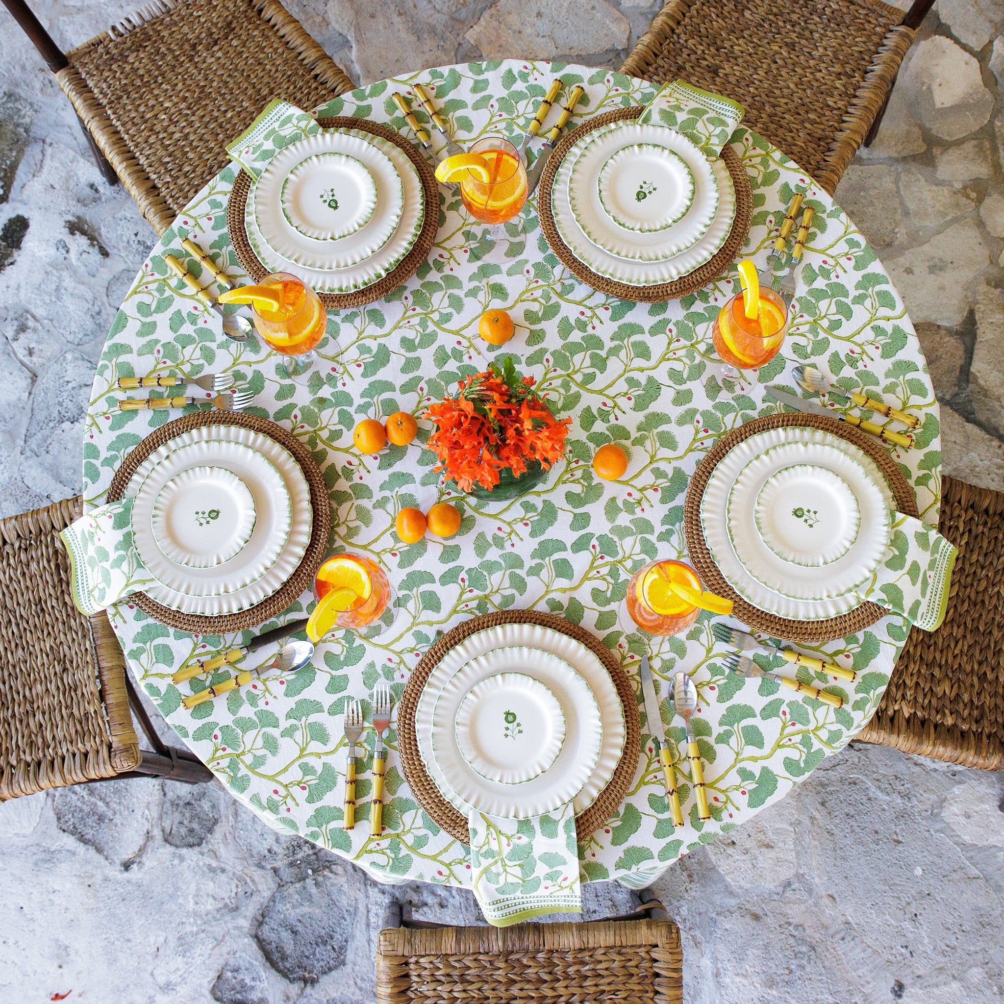 Spring Ginkgo Tablecloth - Image 3