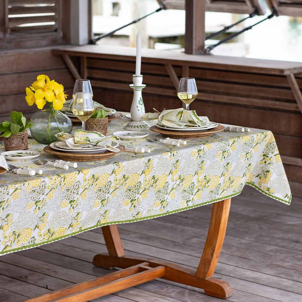 Summer Garden Tablecloth