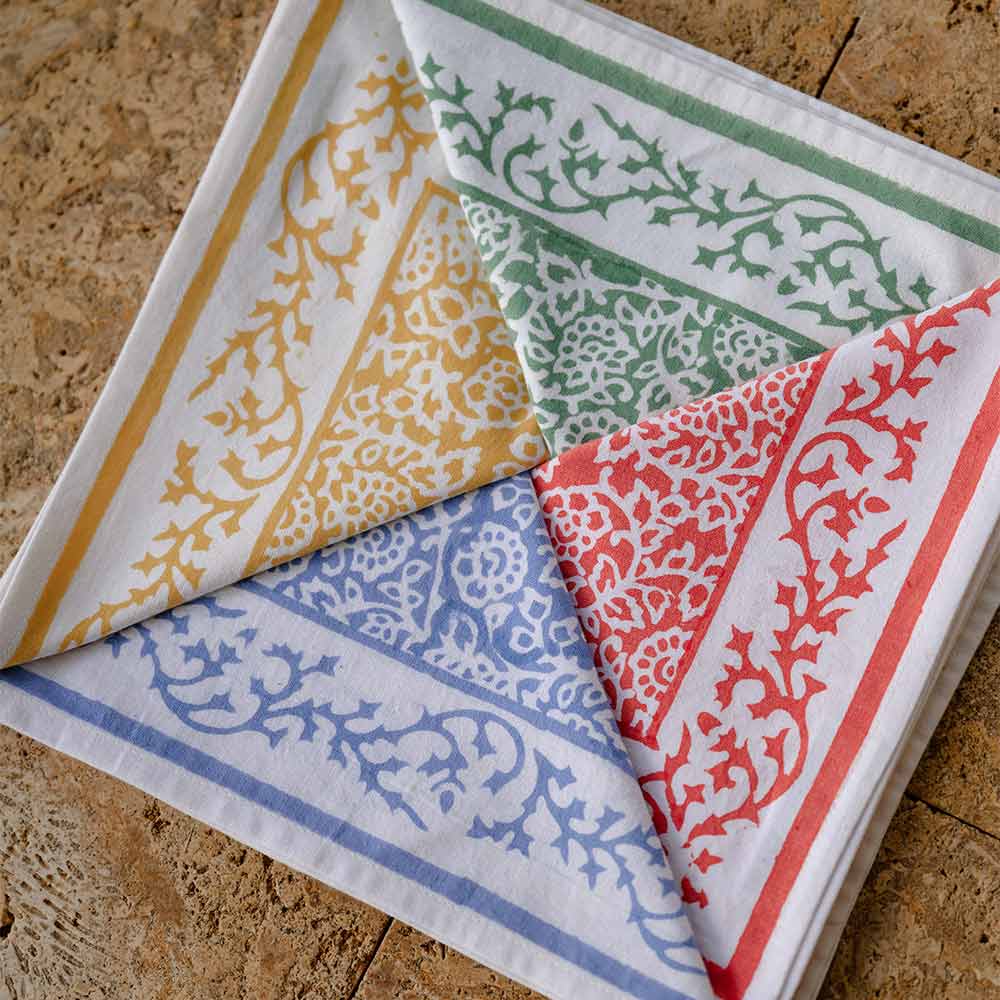 Tapestry Marigold Napkin | Set of 4 - Image 5