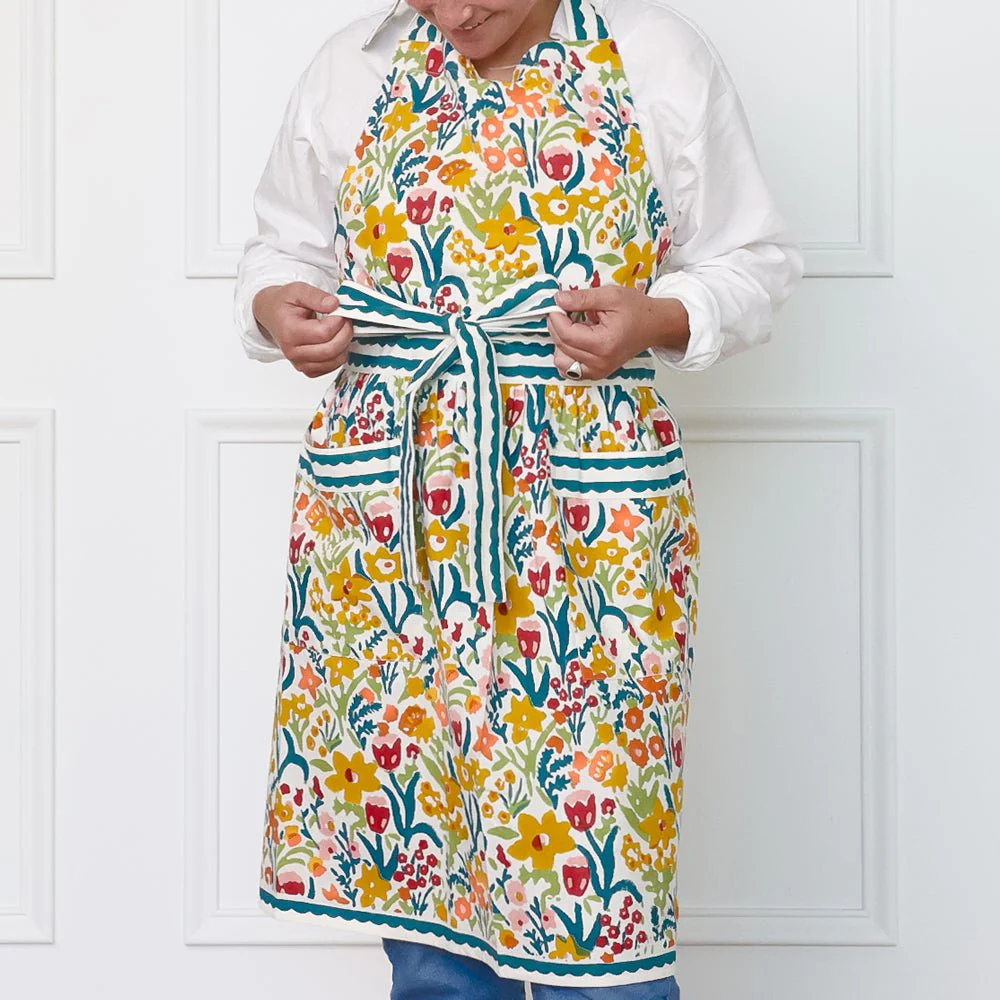Teal Garden Apron - Image 4
