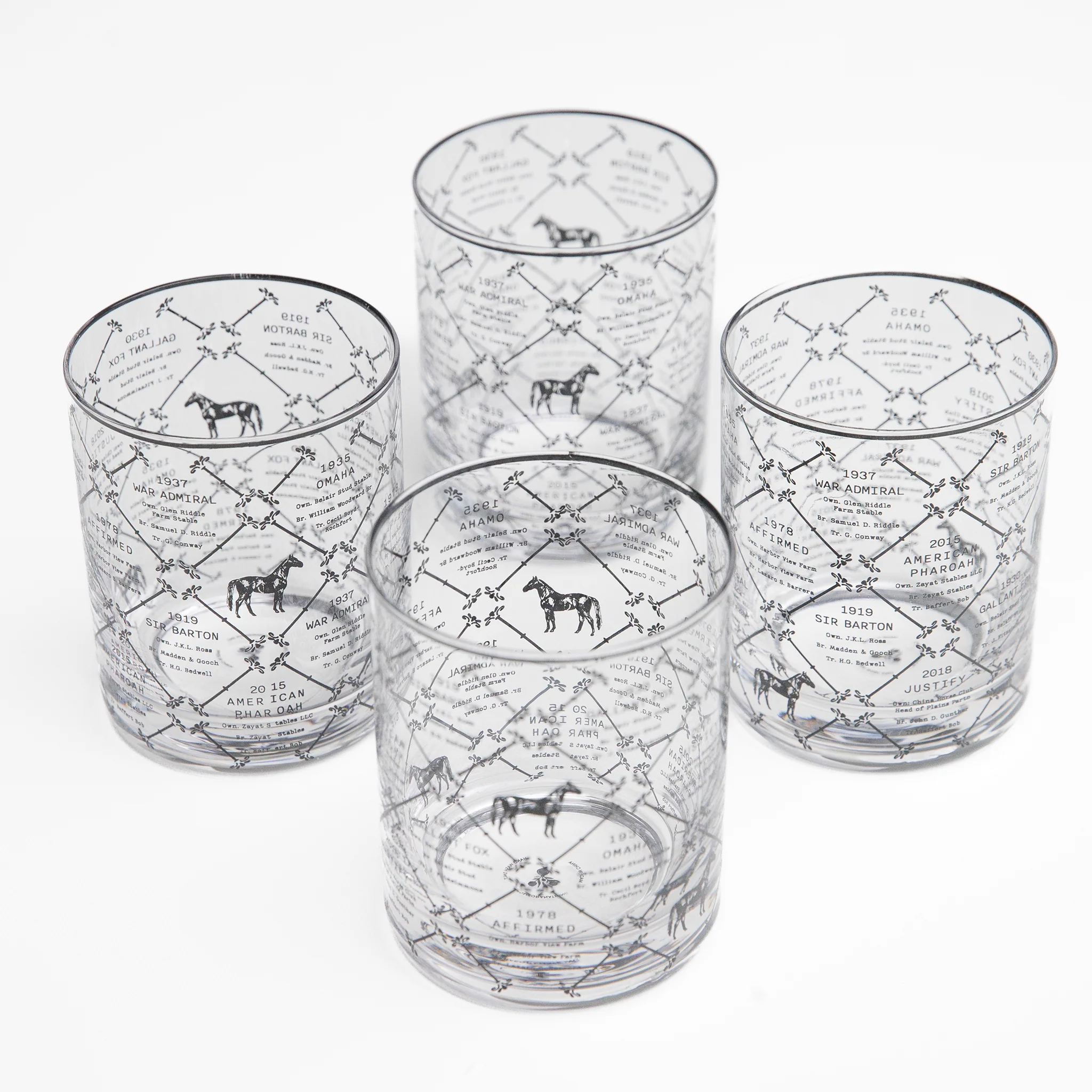 Triple Crown Champions Bourbon Glass | Set of 4 - Image 5