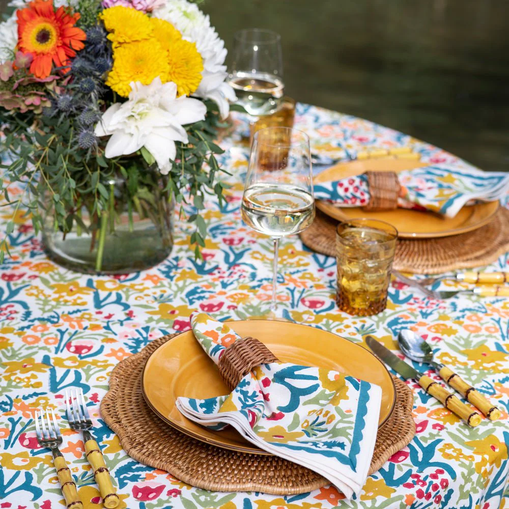 Wicker Napkin Rings | Set of 4 - Image 5