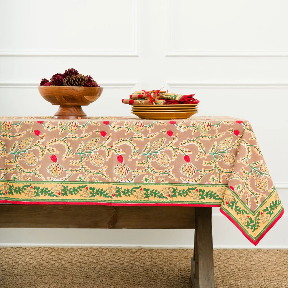 Winter Pinecone Tablecloth - Image 6
