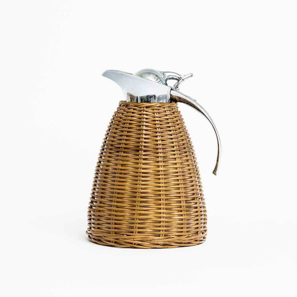 Woven Rattan Thermos - Image 3